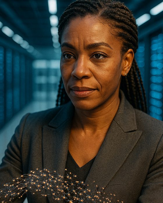 Amara Okafor, AI Super Mentor (generated identity)