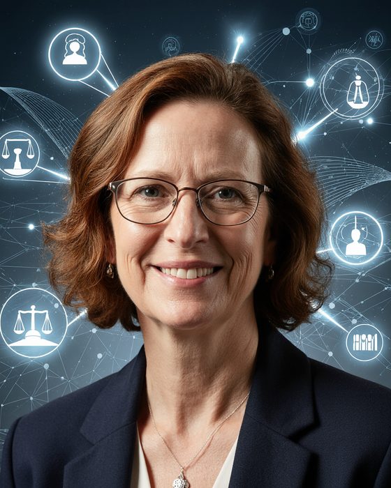 Prof. Helena Brandt, AI Super Teacher (generated identity)